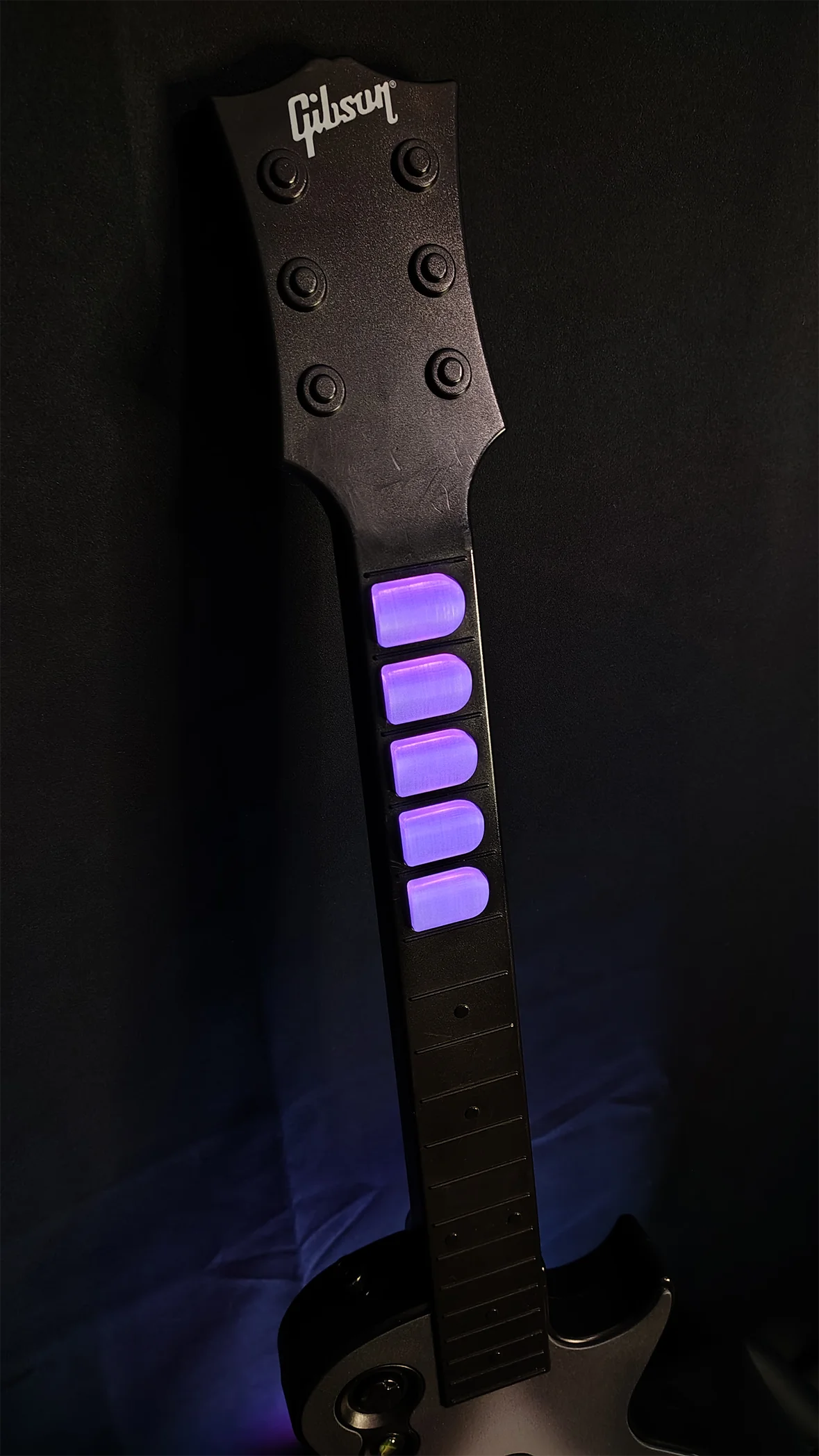 [LP002] Silver Burst Custom Modded LesPaul Guitar product image (2)