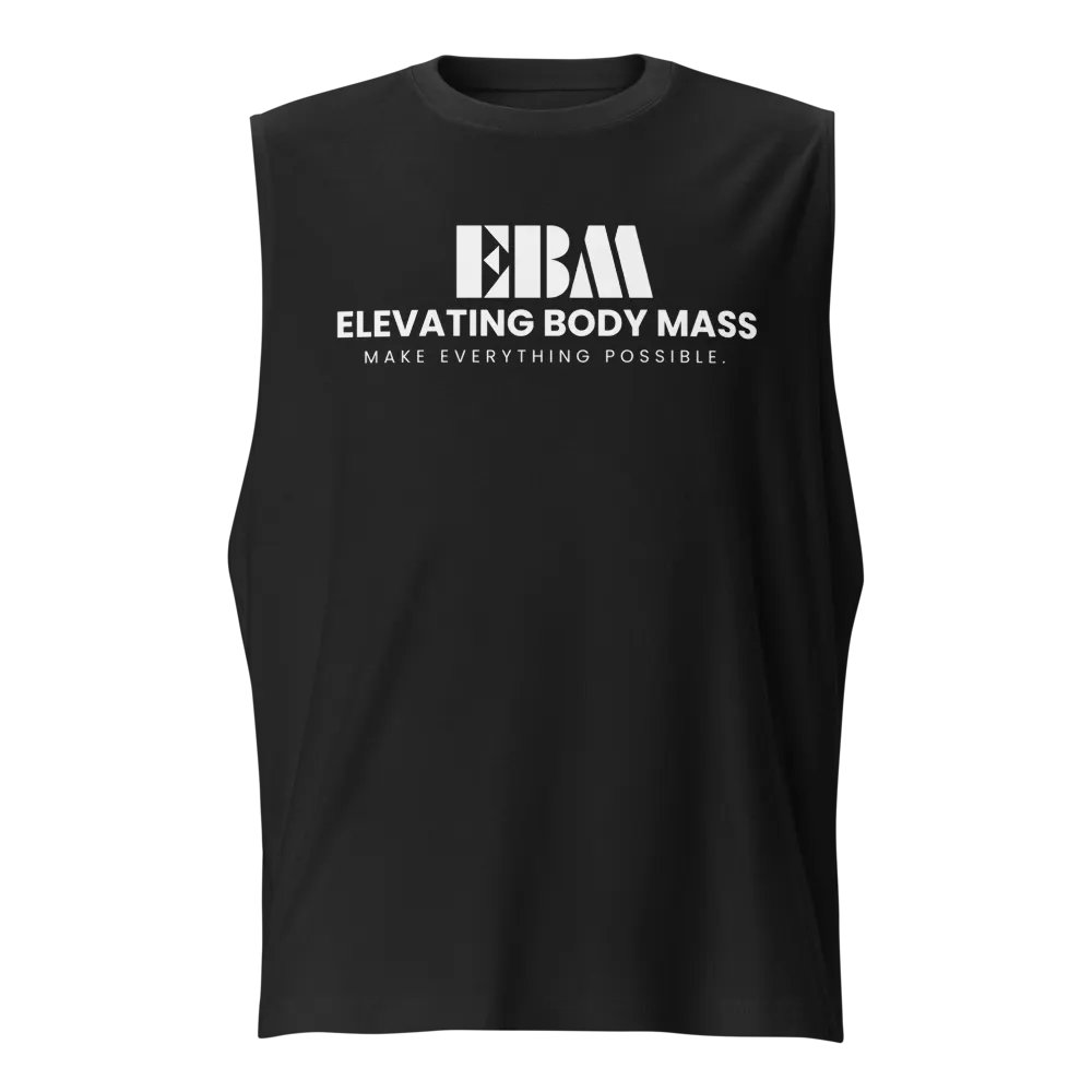 EBM Muscle Tank (White Logo) product image (1)