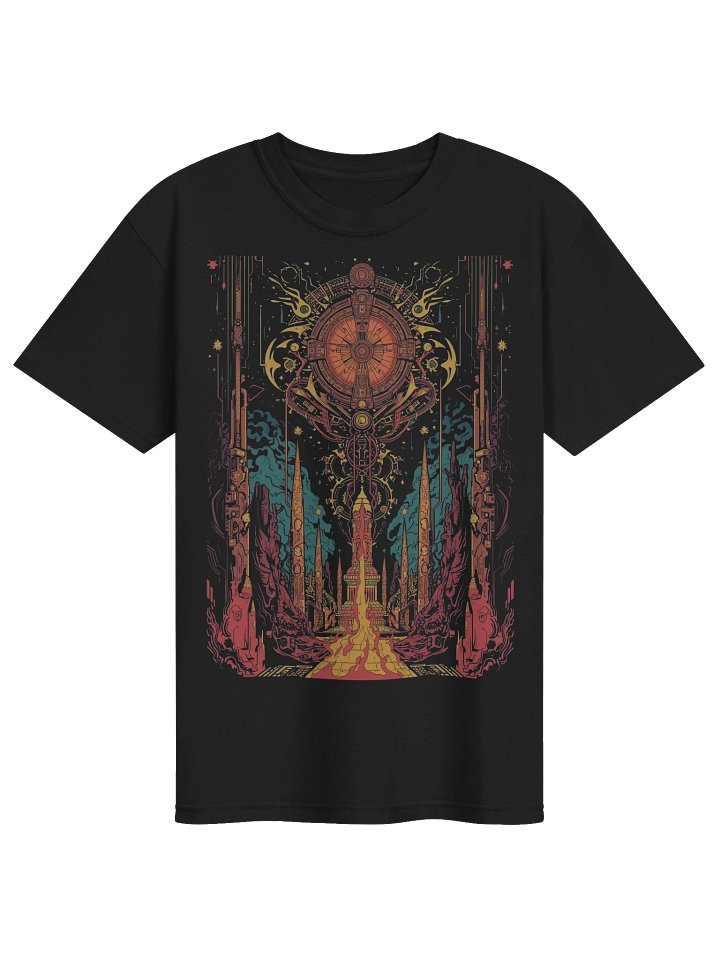 Cosmic Symmetry Heavyweight T-Shirt product image (1)