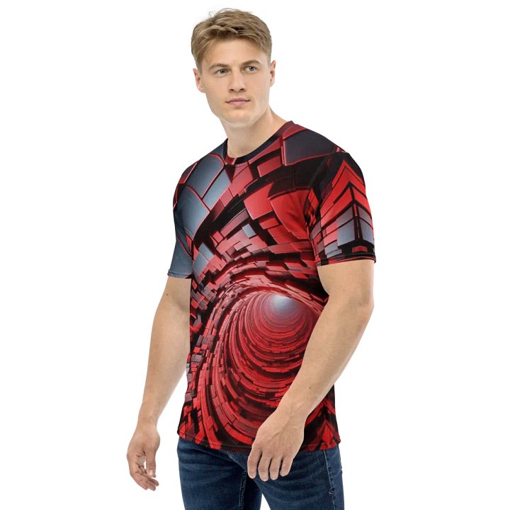 Vortex Red All-Over Print Tee product image (2)