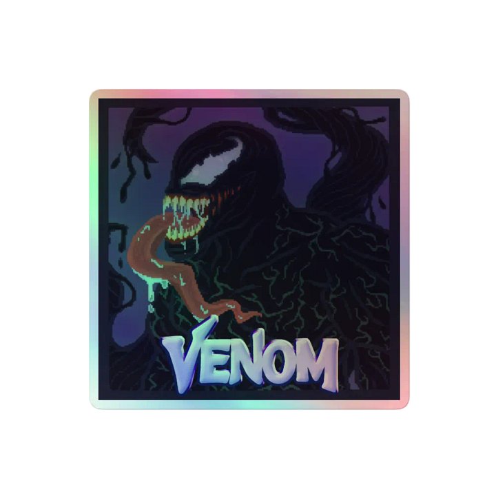 Venom Pixel-Art Sticker product image (2)