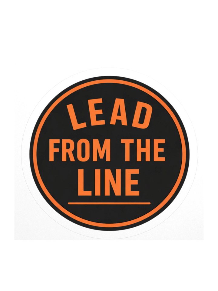 Lead from the line Stickers product image (1)