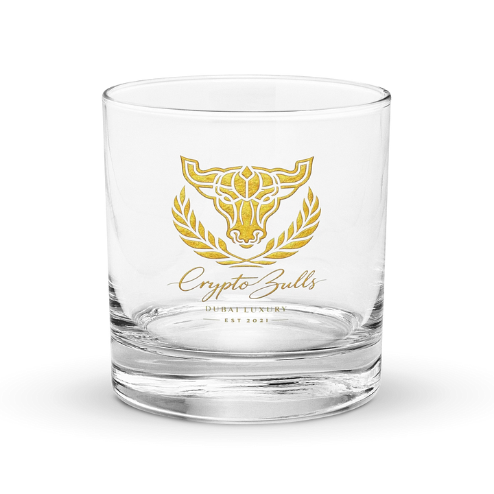 Bullish Gold Crest Rocks Glass product image (1)