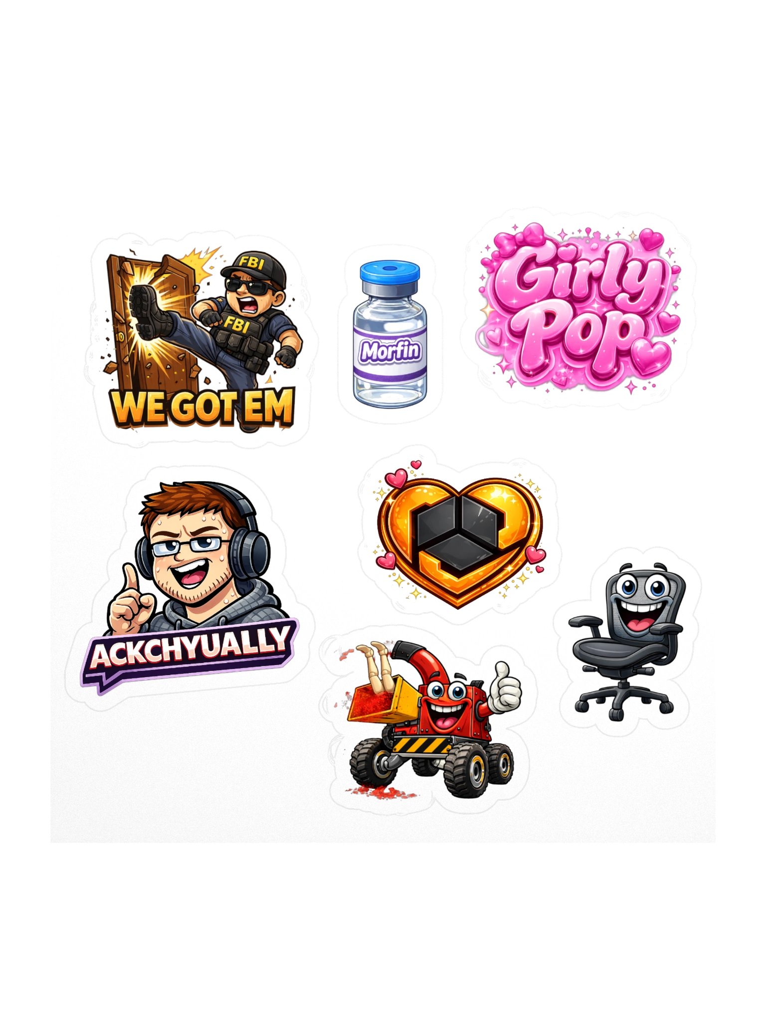 Para60n Stream Stickers product image (1)