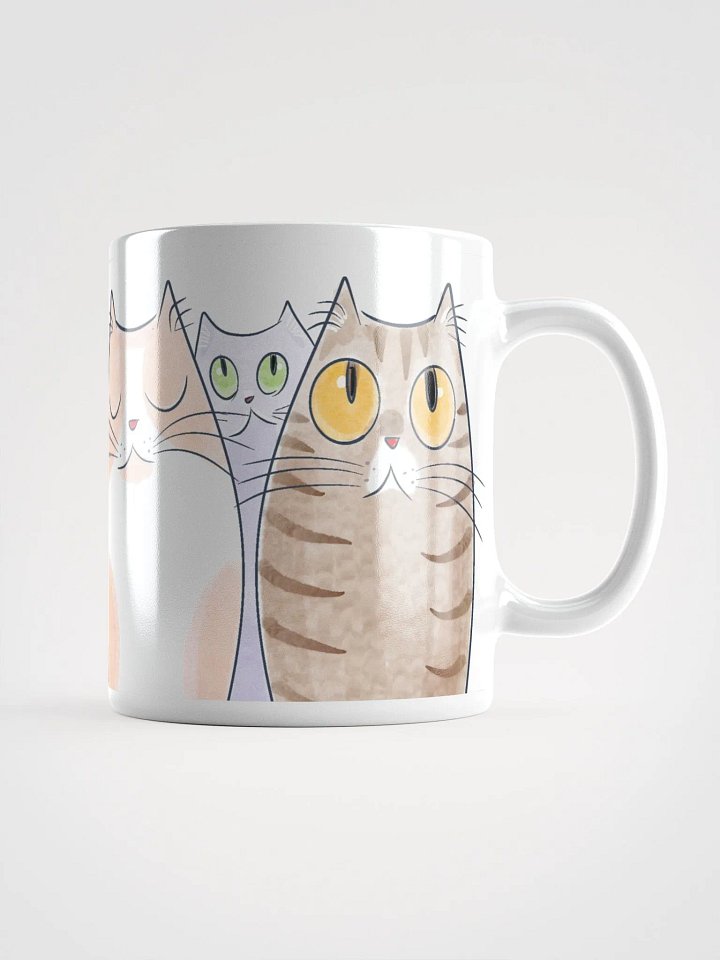 Whimsical Cat Parade Mug product image (1)