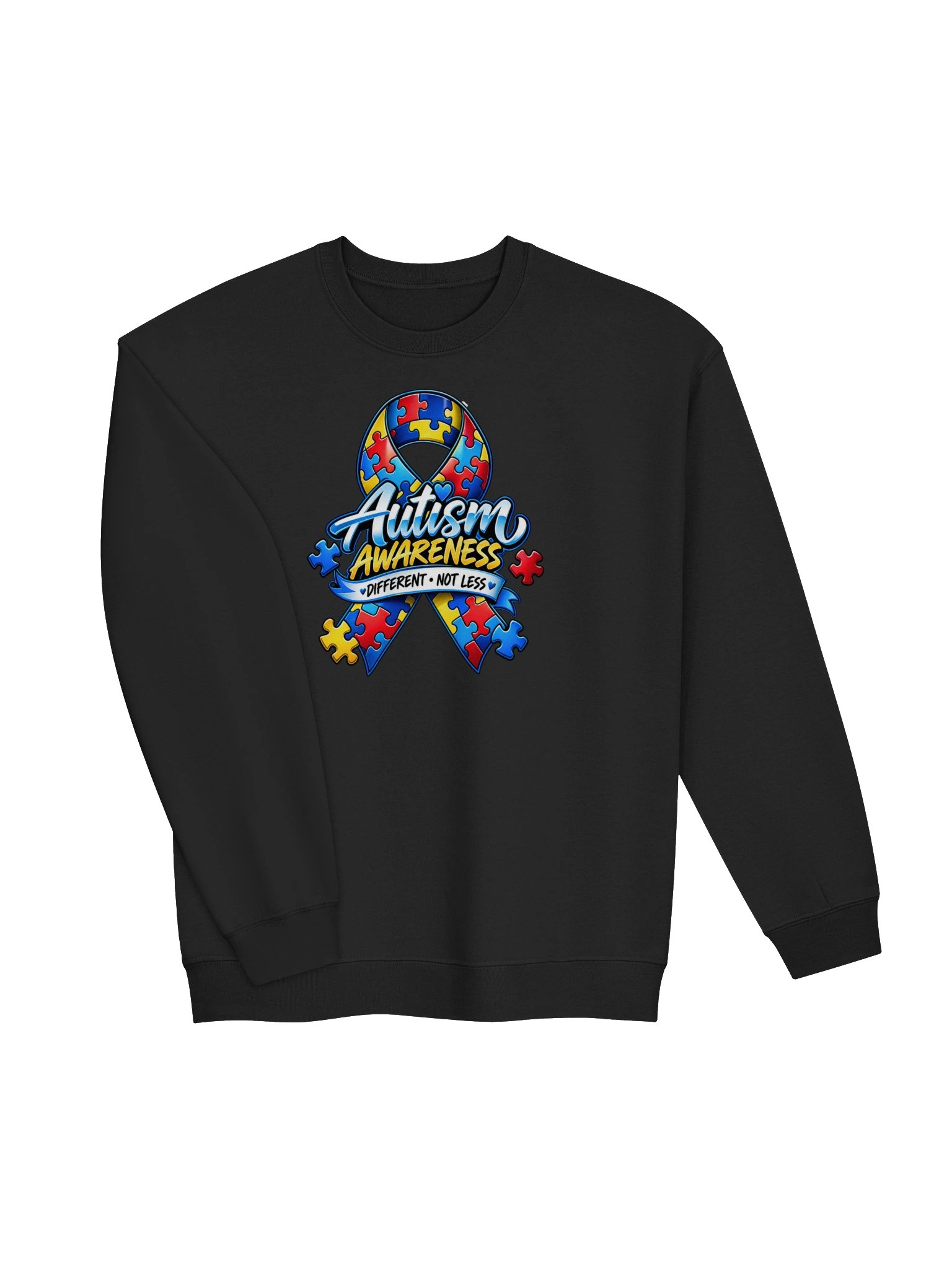 The Blacktop Brand "Autism Awareness" Crewneck Sweatshirt product image (3)