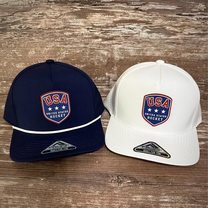 USA Hockey Hat | United States Hockey Snapback - BLUE product image (2)