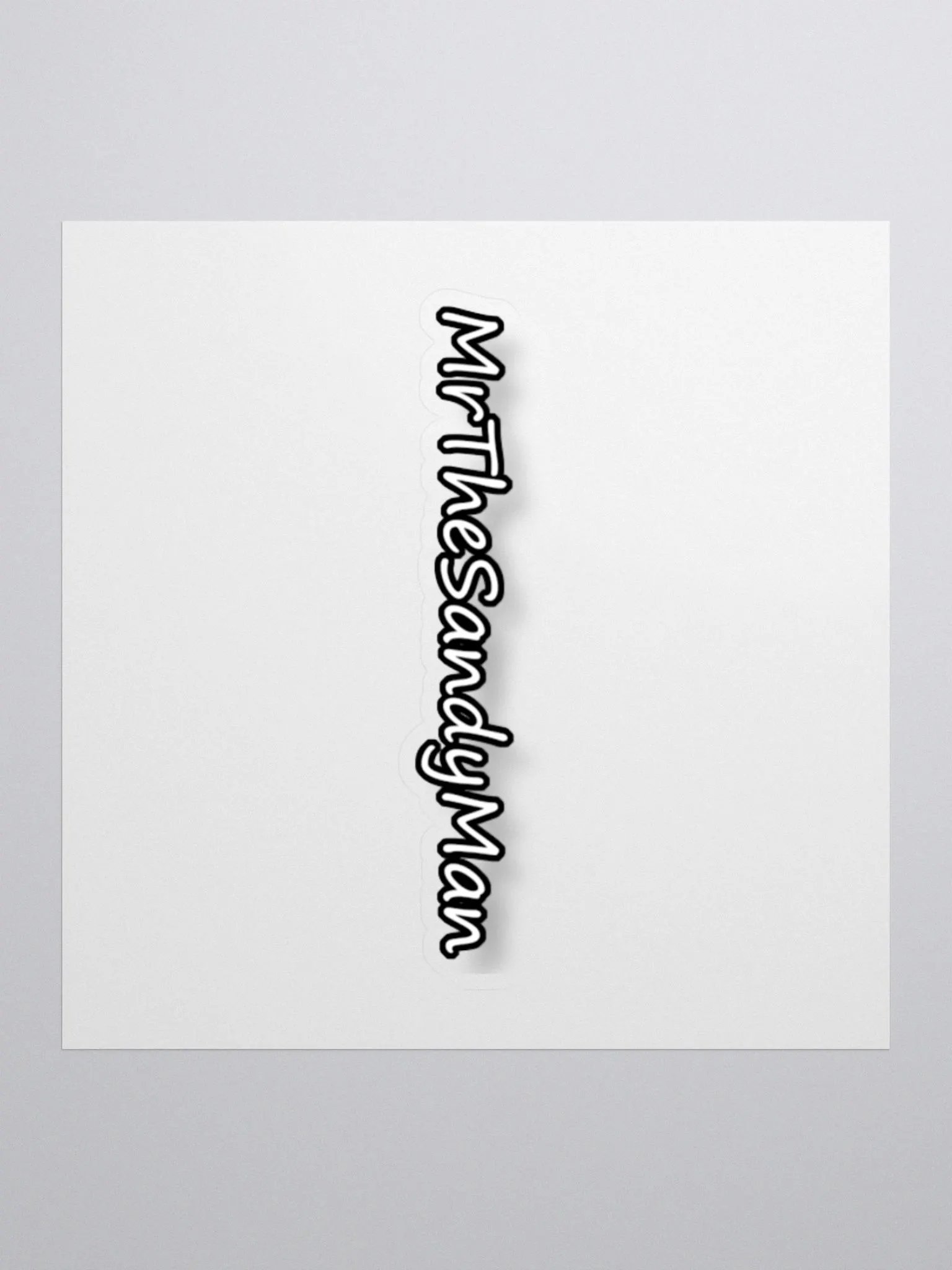 MrtTheSandyMan Sticker product image (1)