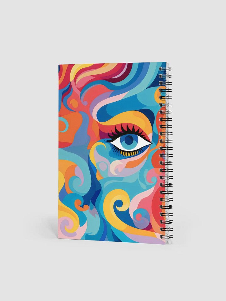 Ethereal Eye Spiral Notebook product image (2)
