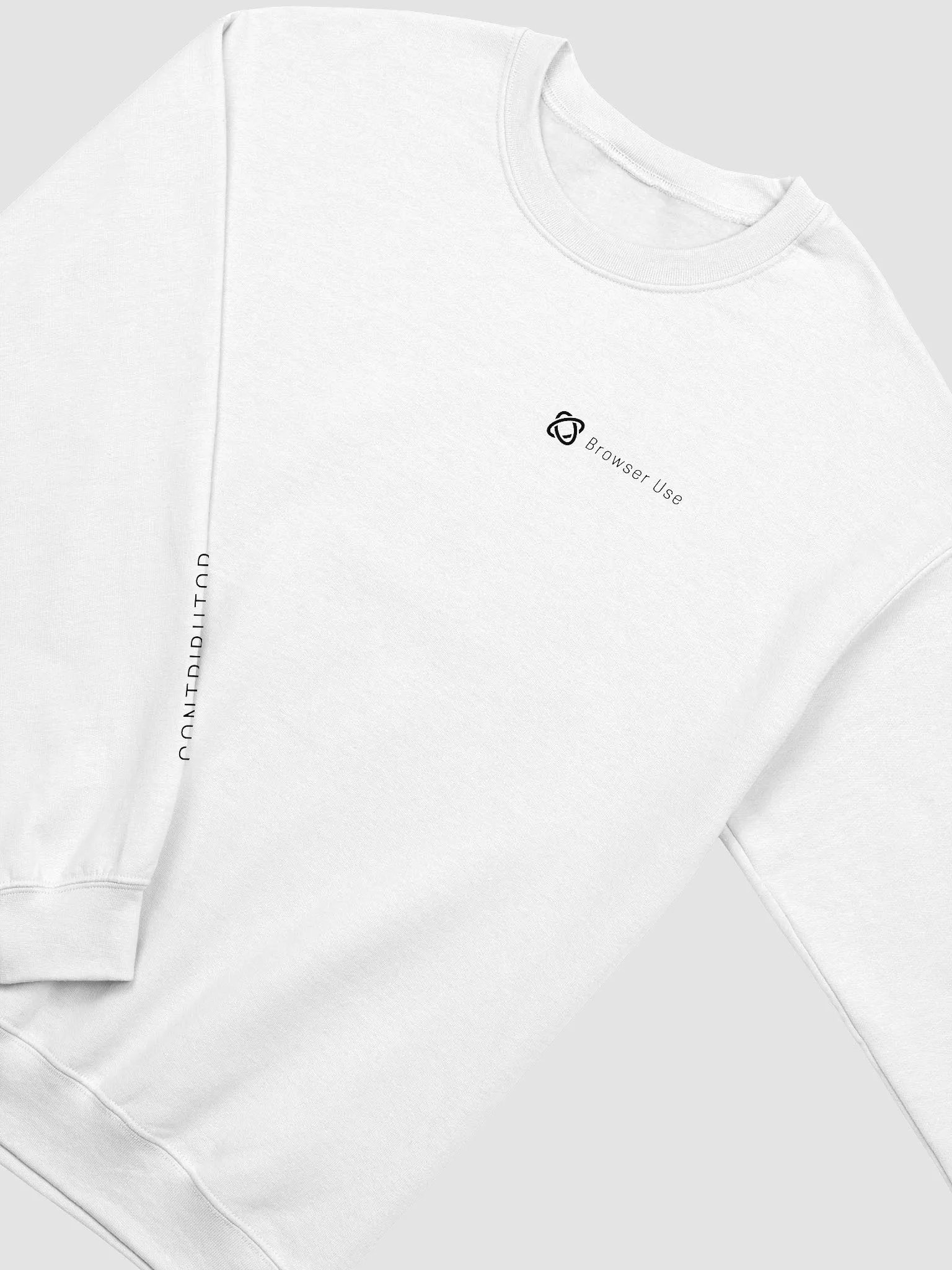 USE CREWNECK SWEATER (WHITE) product image (2)