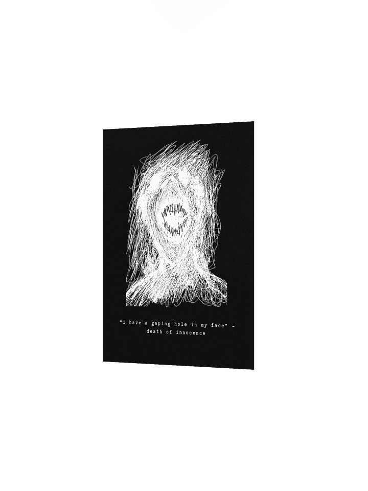 INVERTED i have a gaping hole in my face print product image (11)