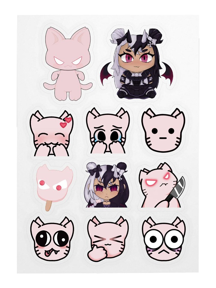 Lily & Ezio Sticker Sheet product image (1)