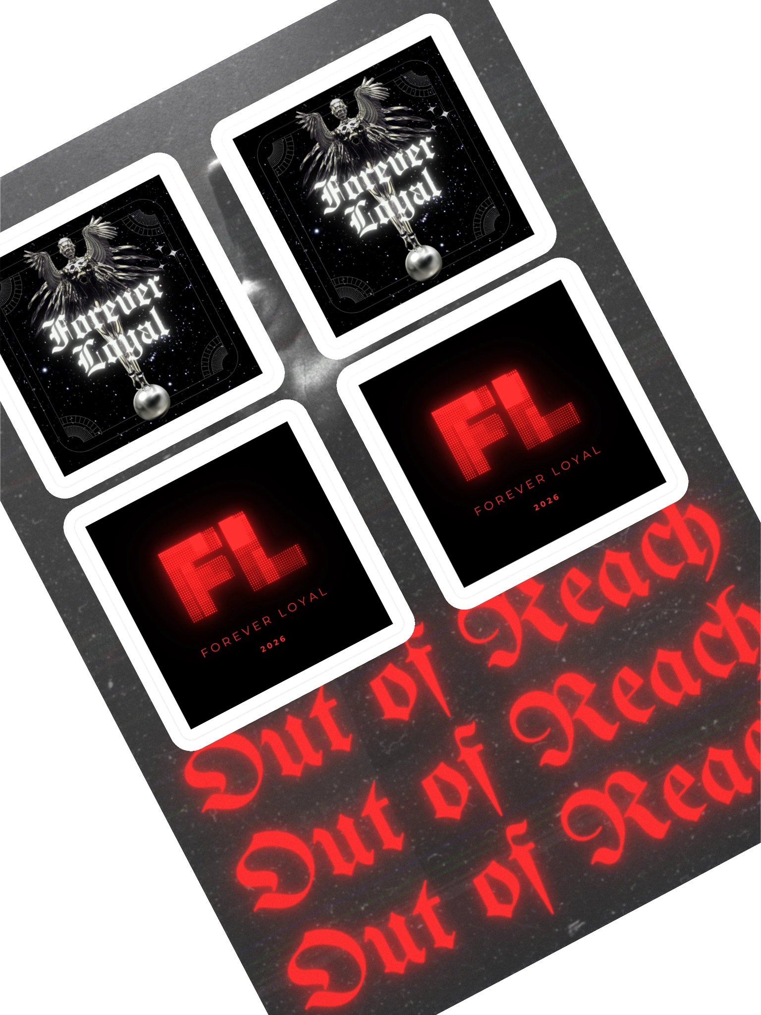 FOREVER LOYAL PROMO STICKERSHEET product image (1)