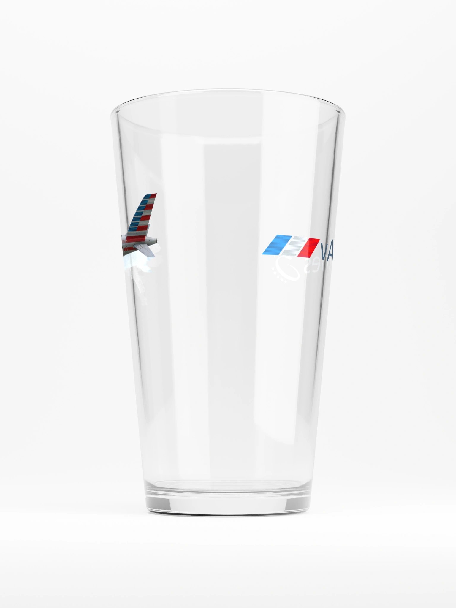 A321 5 Year Watercolor Pint Glass product image (1)
