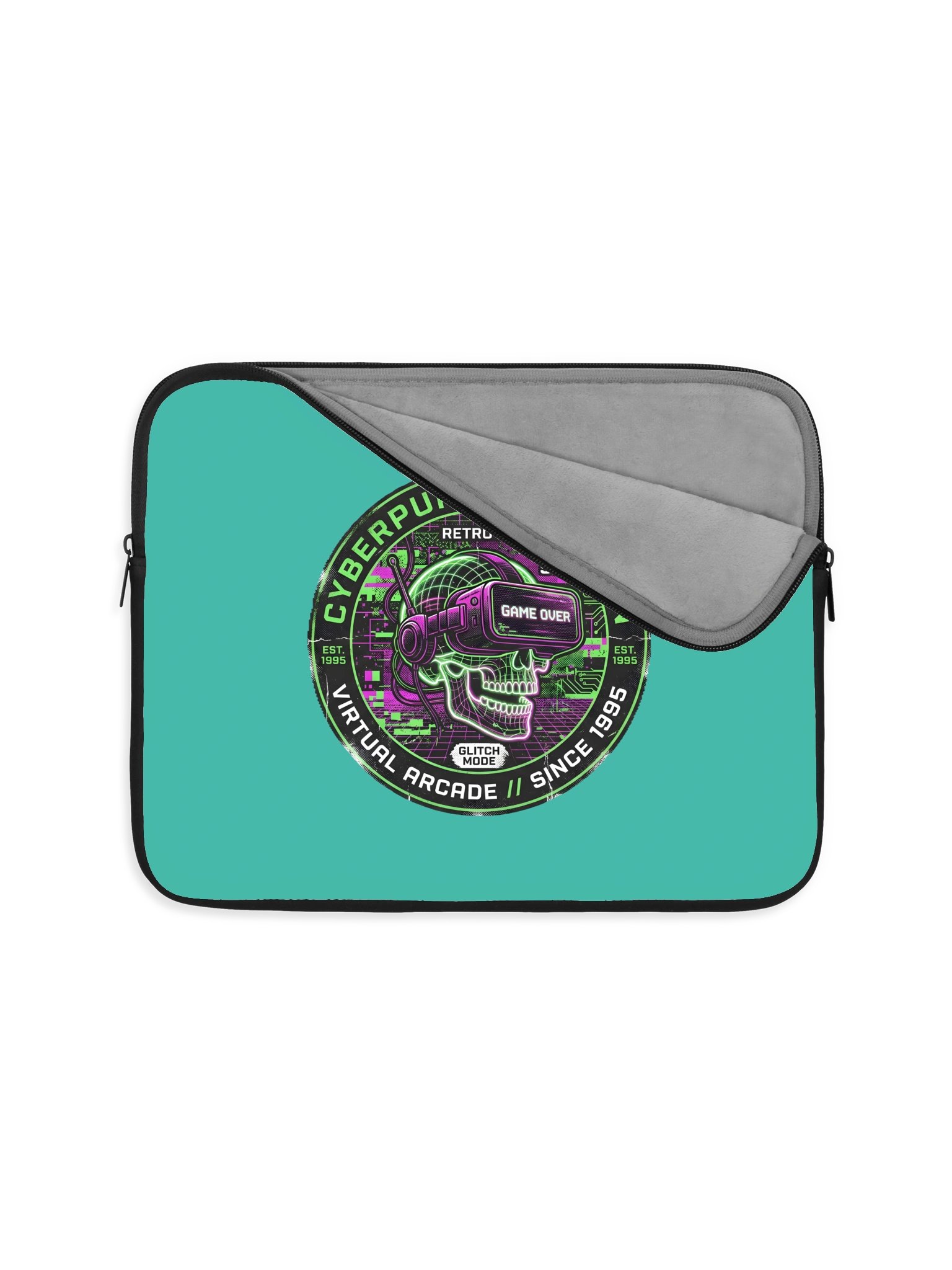 Cyberpunk Dimension Retro VR Laptop Sleeve product image (3)