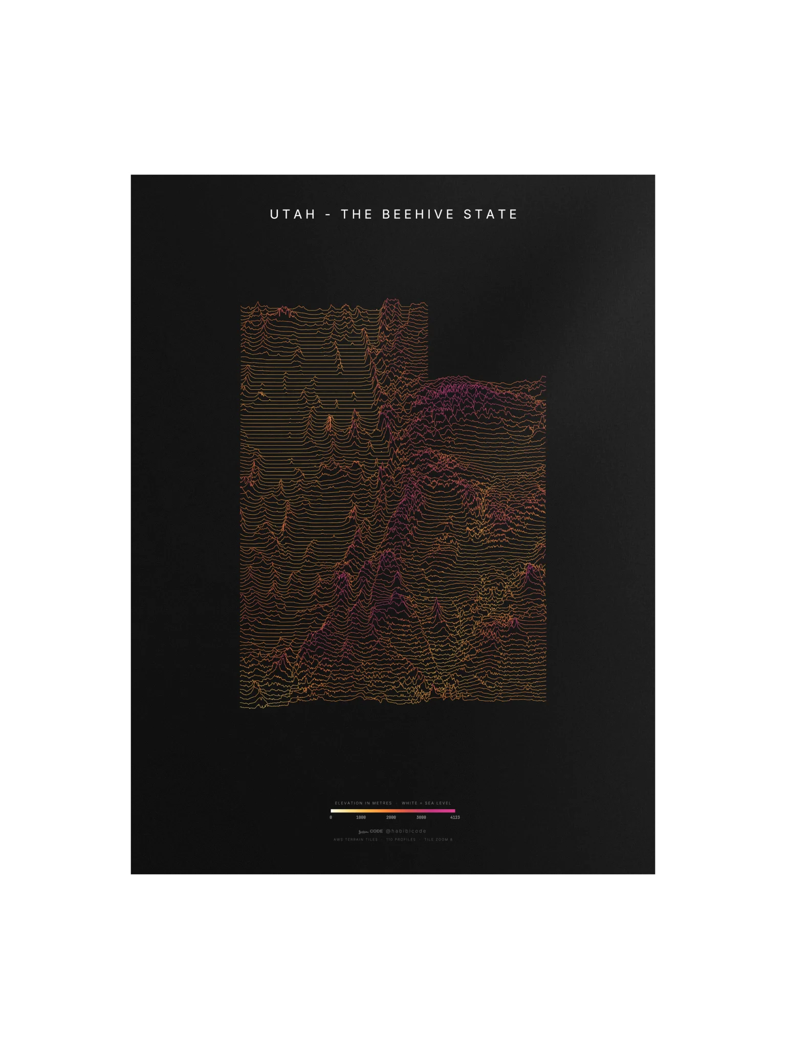 Ridgeline Poster - Utah product image (1)