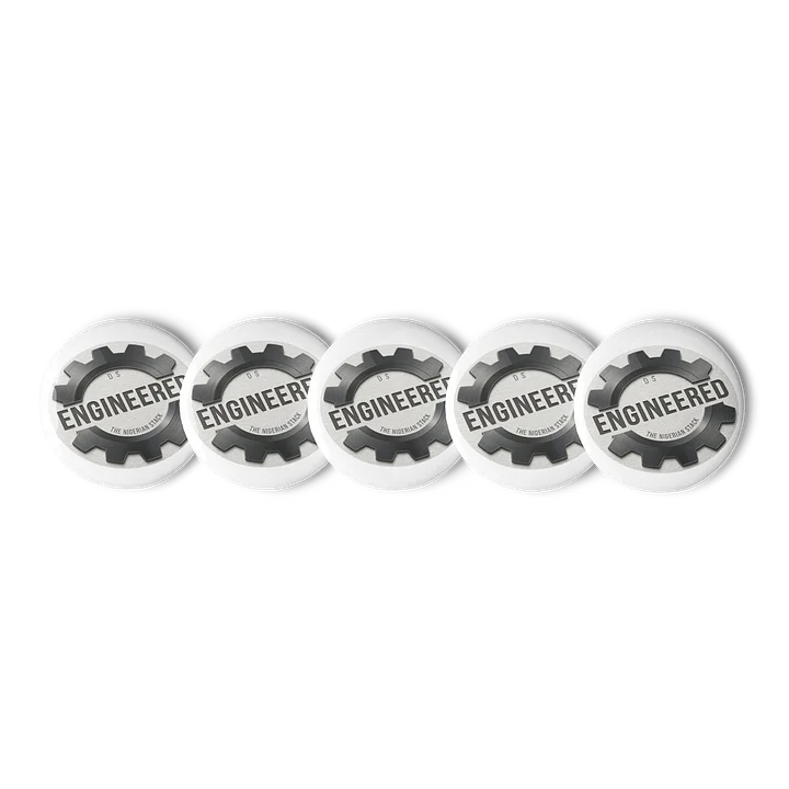 Nigerian Stack Gear Logo Pin Set product image (1)
