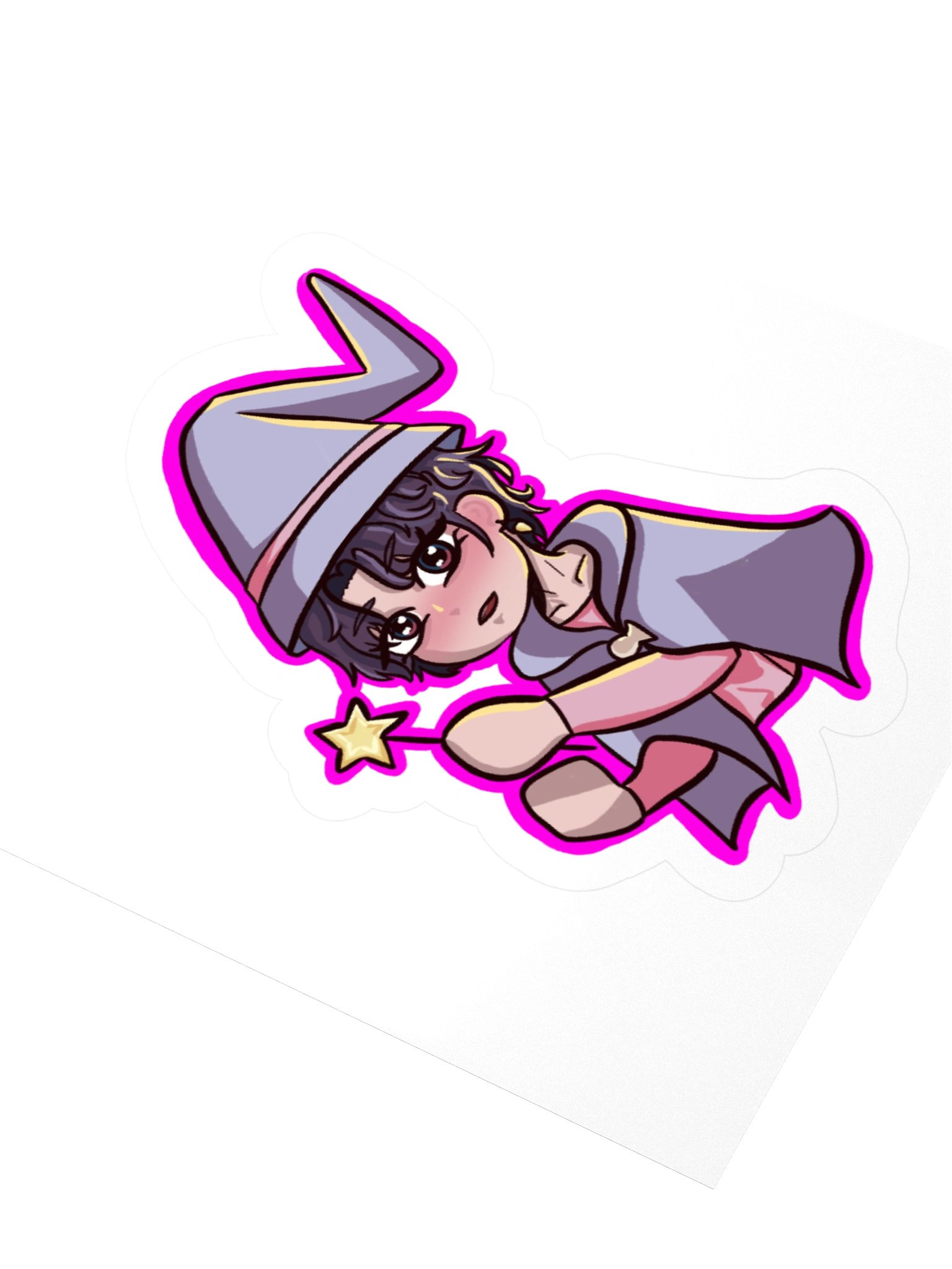 mr fishy witch costume stickie product image (3)