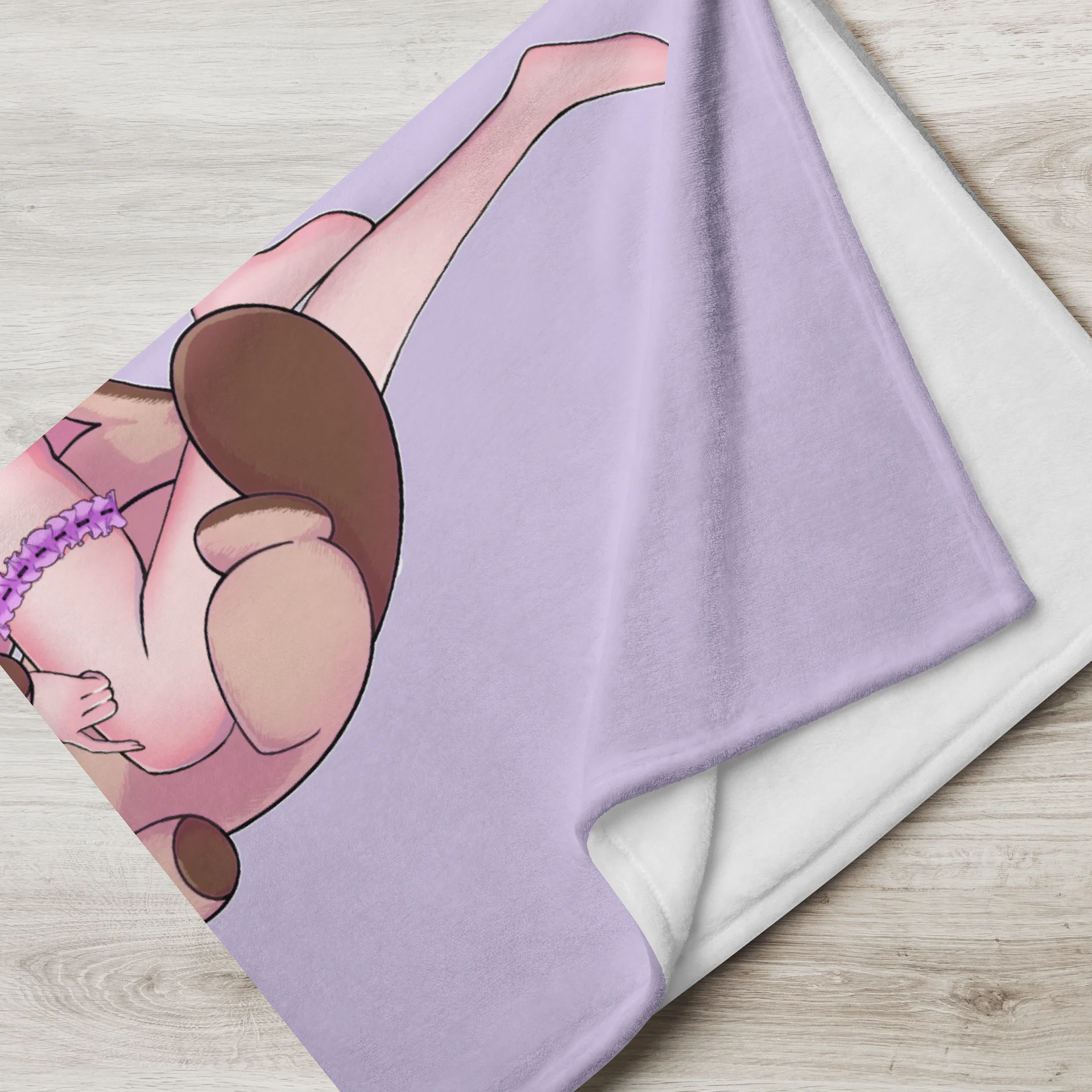 DAKIMAKURA BLANKET - PURPLE product image (7)