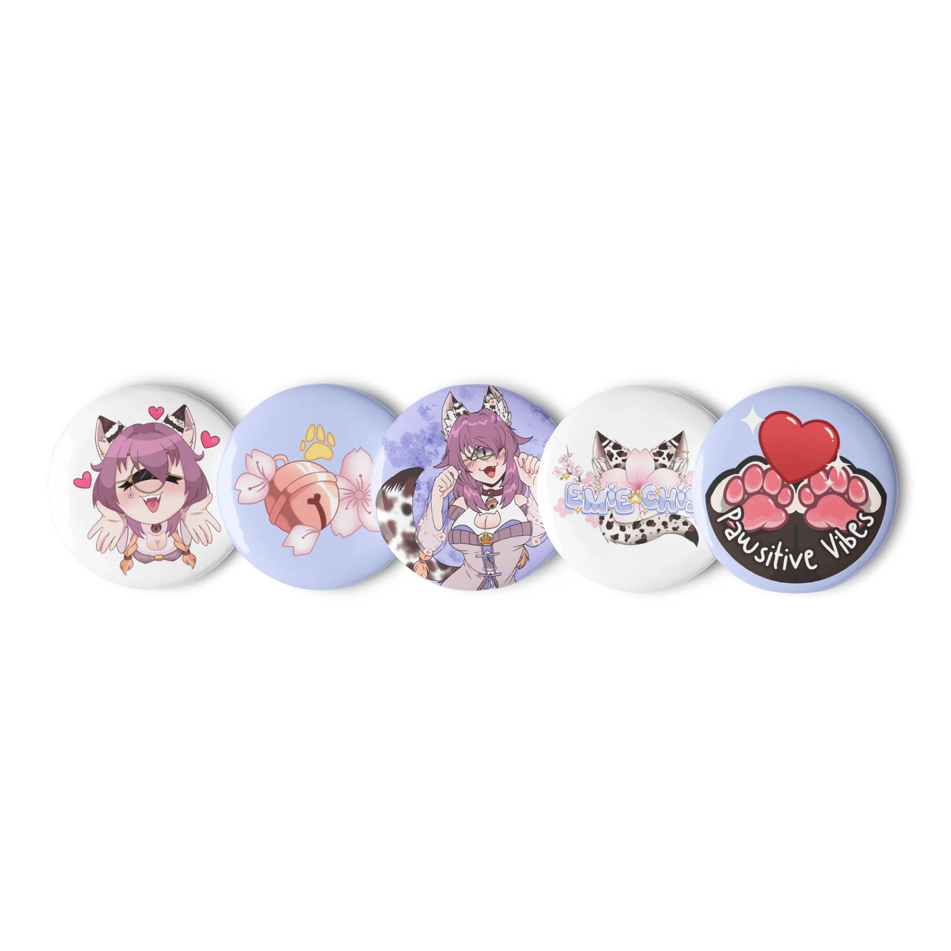 Nekolops Pawsitive Pin Set product image (1)