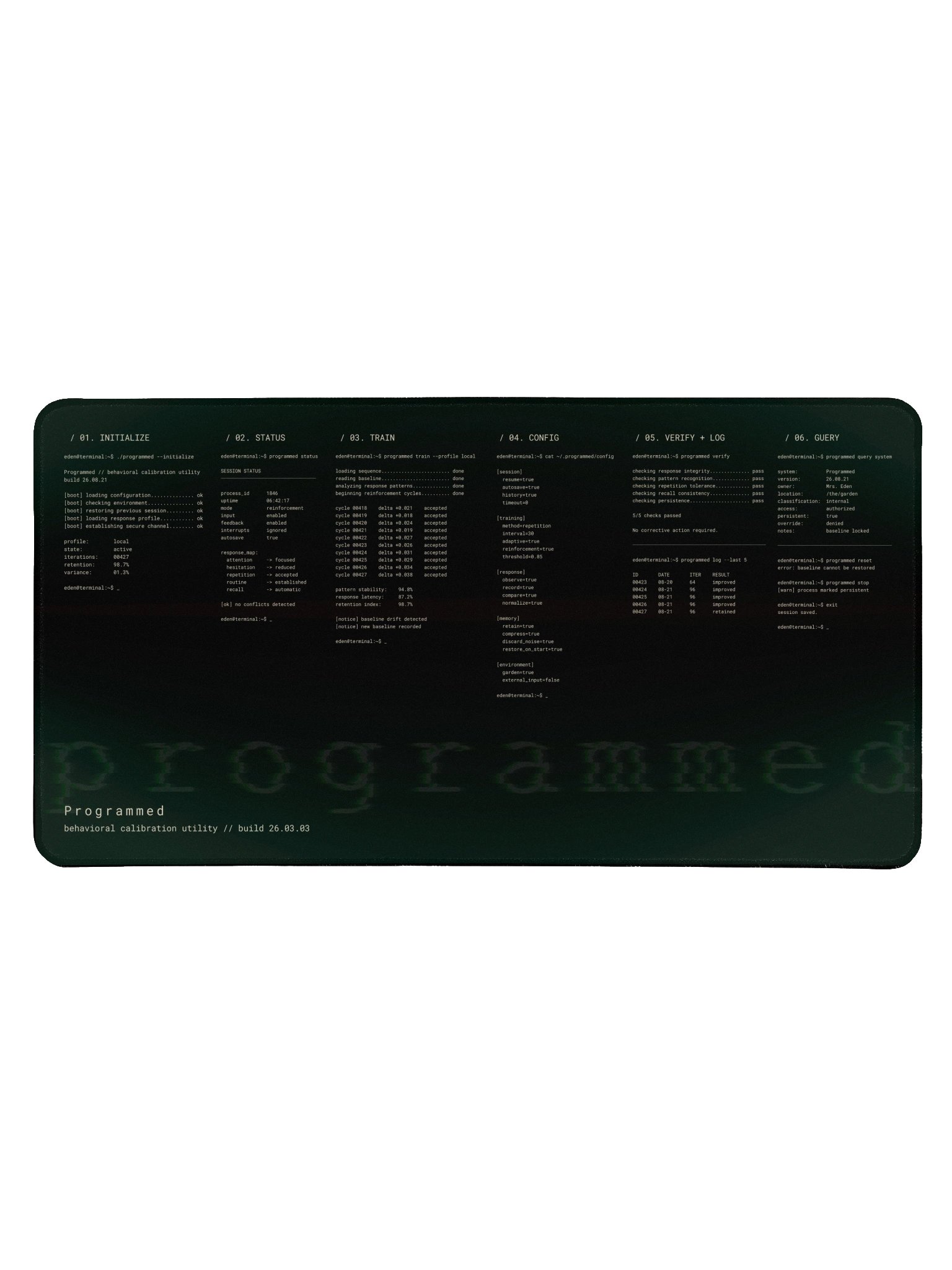 Programmed Desk Mat product image (3)