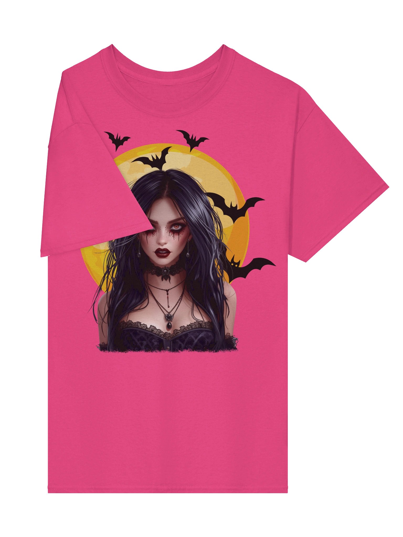 Gothic Vampire Girl T-Shirt product image (3)