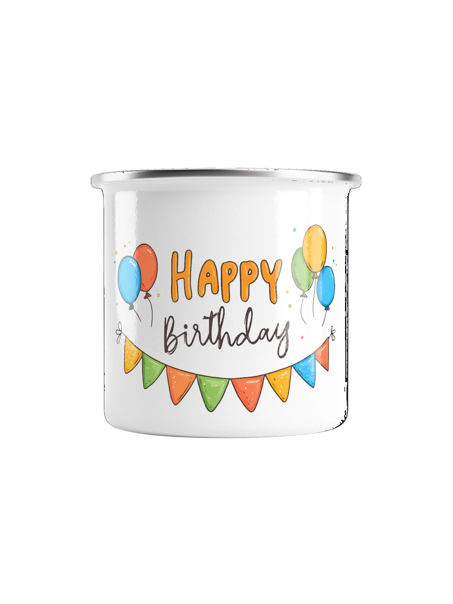 Happy Me Enamel Mug product image (2)