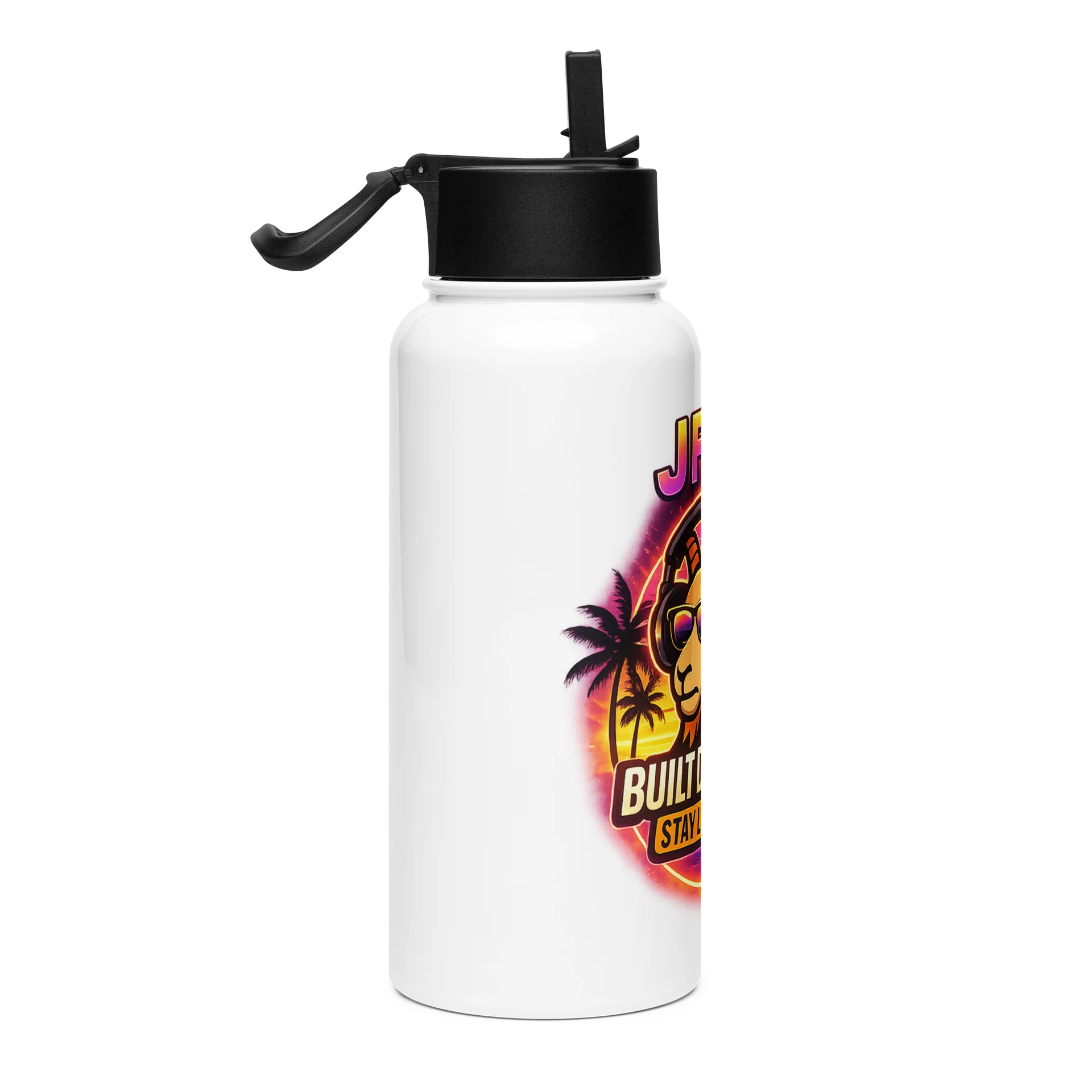 Legendary Beach Goat Stainless Steel Water Bottle product image (4)