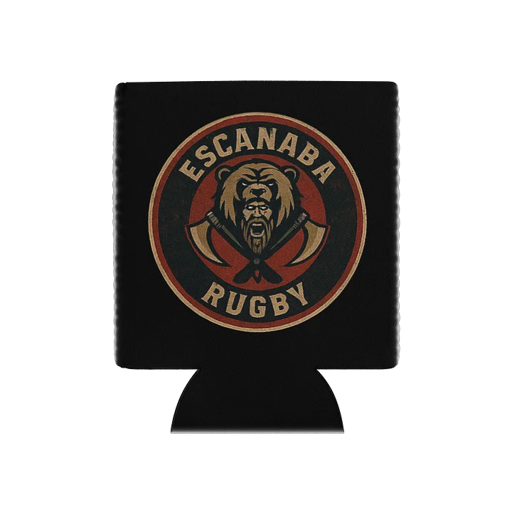 Escanaba Berserkers Rugby Koozie — Fear the North
