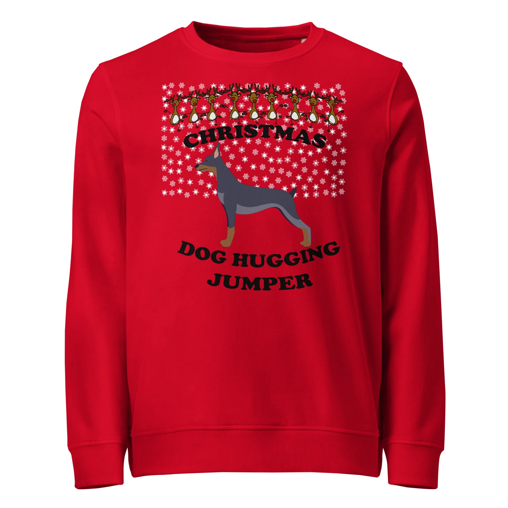 Christmas Dog Hugging, Dobermann product image (21)