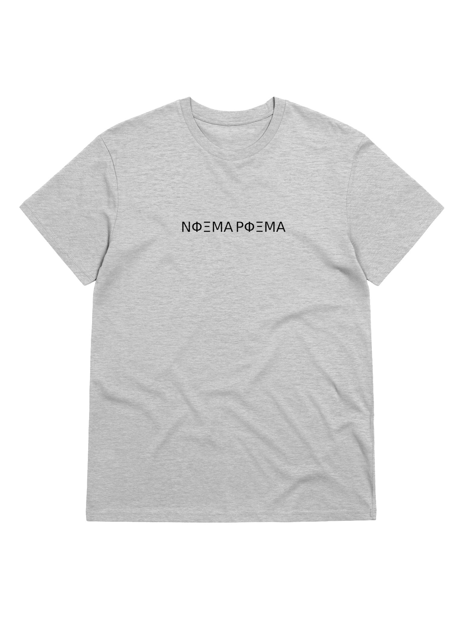 ΝΦΞΜΑ ΡΦΞΜΑ organic unisex short sleeved tee product image (33)