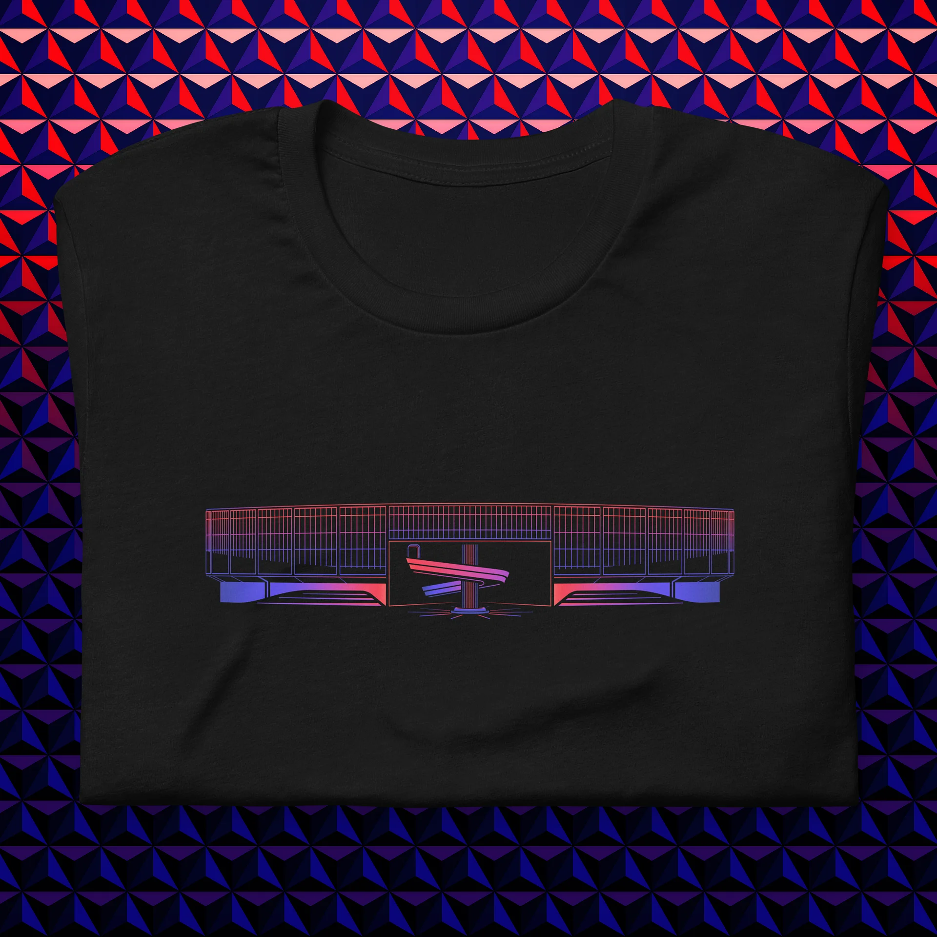 MOTION Line Art Unisex T-Shirt product image (4)