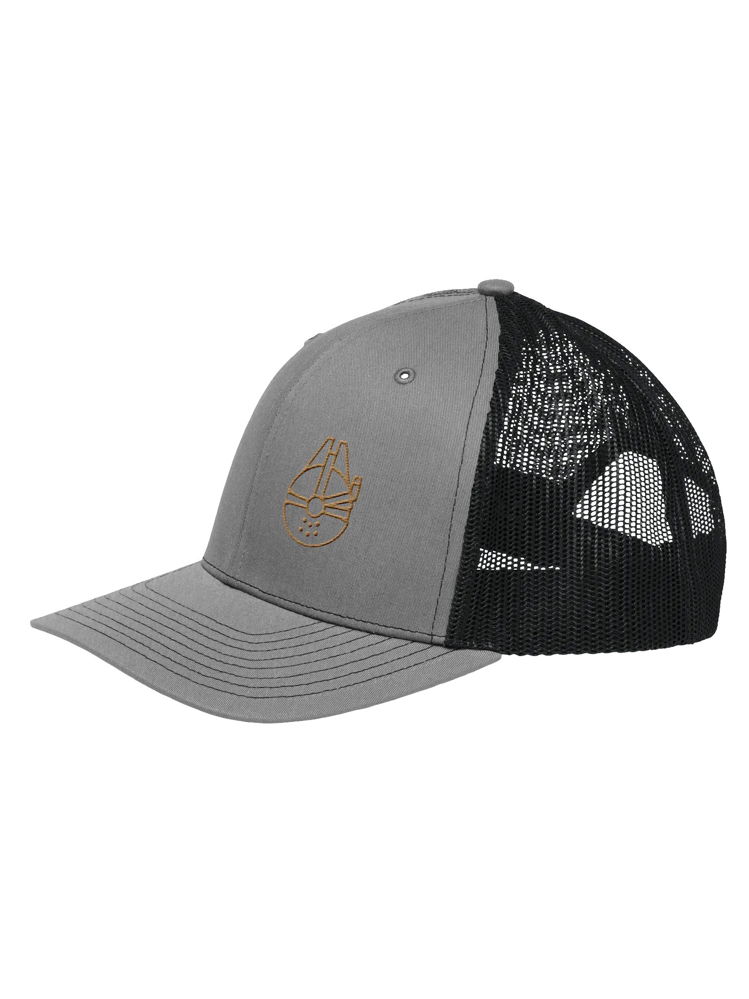Millennium Falcon Embroidered Snapback Hat product image (1)
