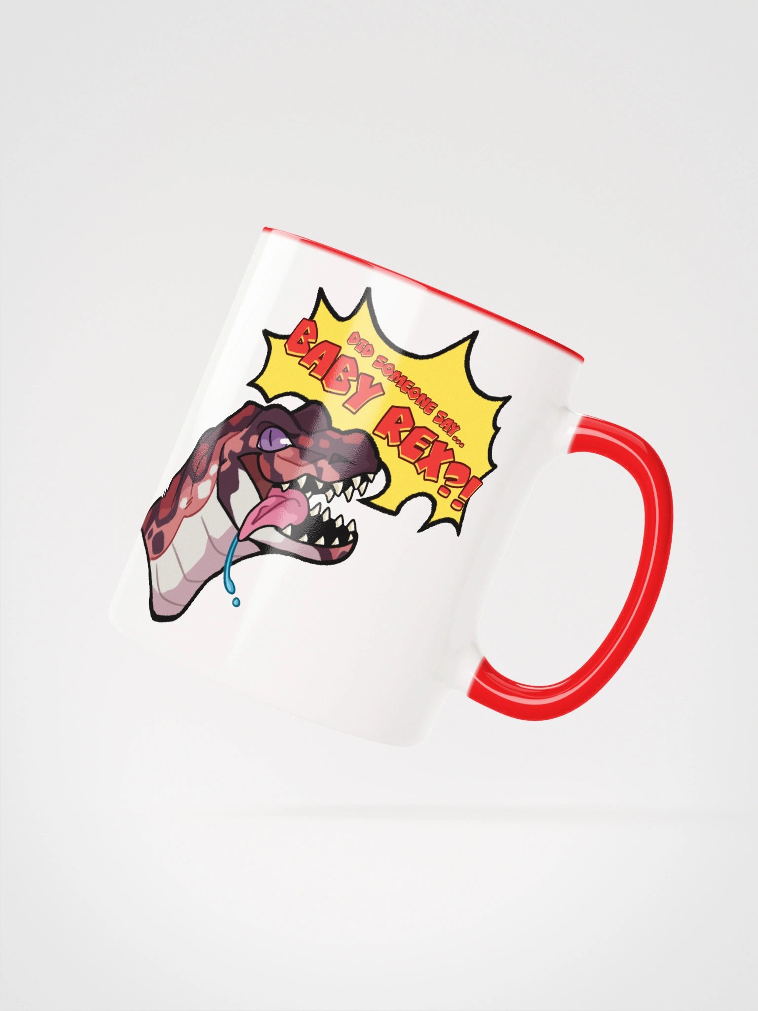 Did Someone Say... BABY REX?! | Ceramic Mug product image (3)
