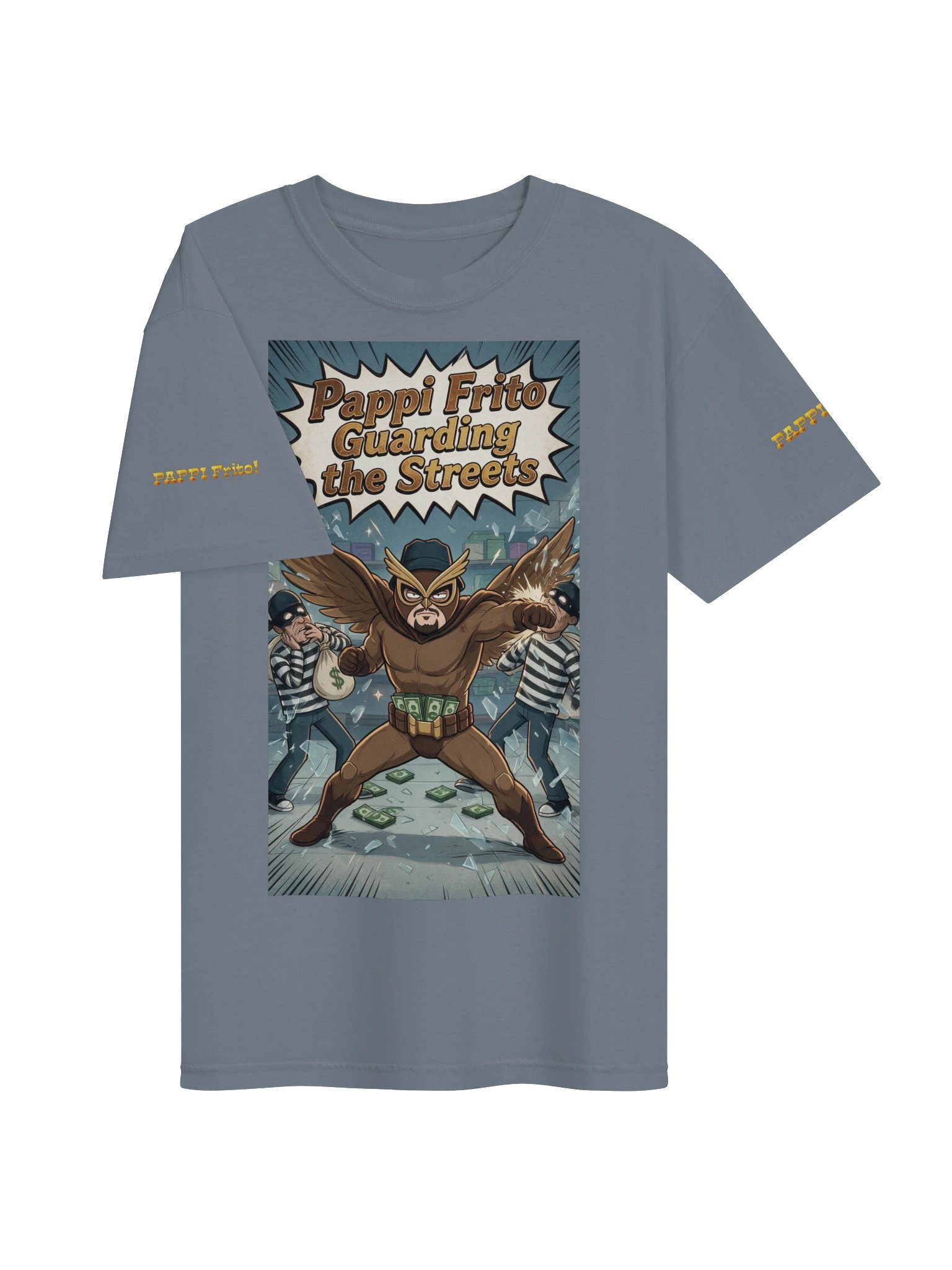 Pappi Frito Guards The Streets T-shirt product image (3)