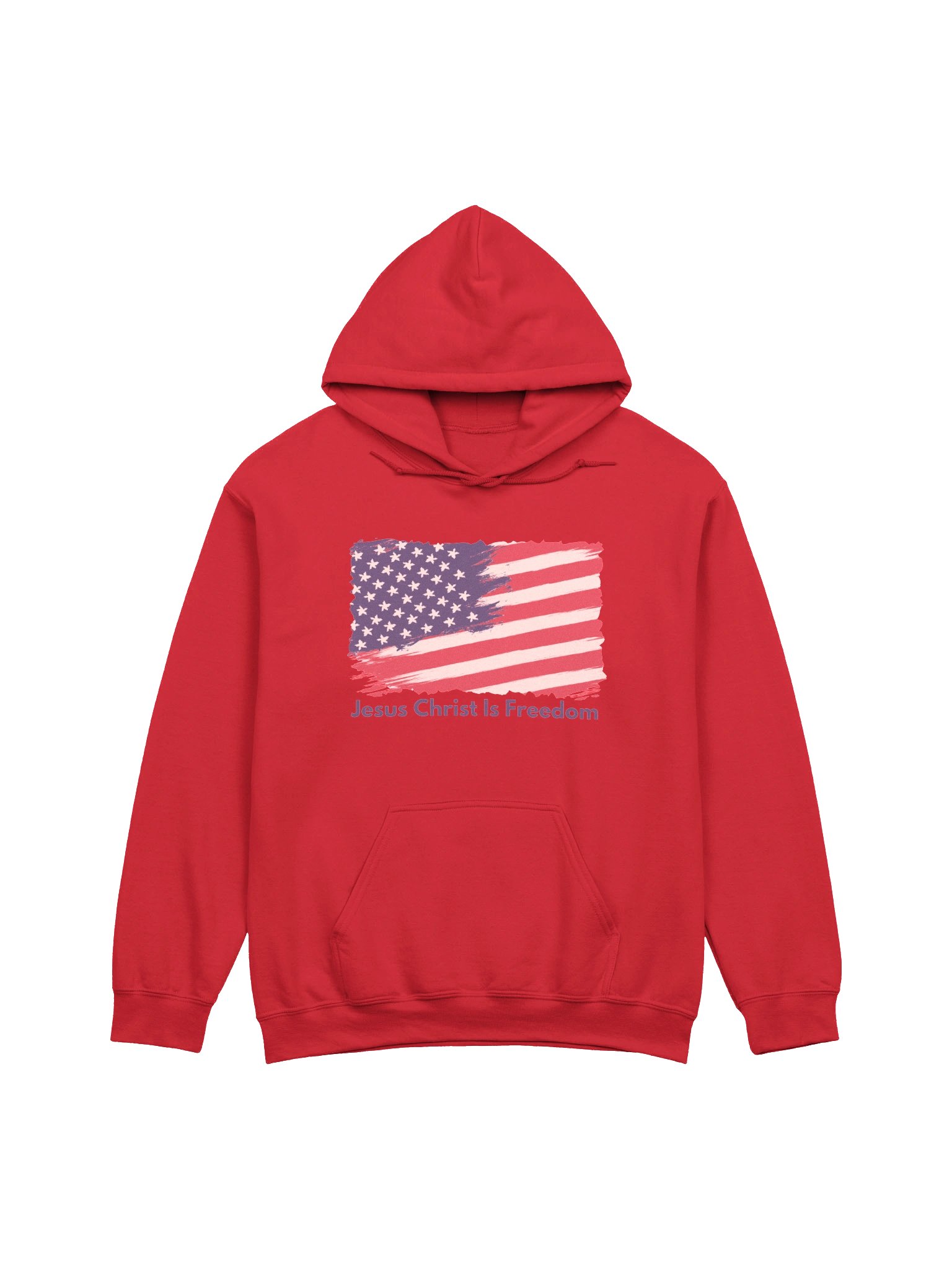 Jesus Christ Is Freedom Christian Patriotic Hoodie product image (4)
