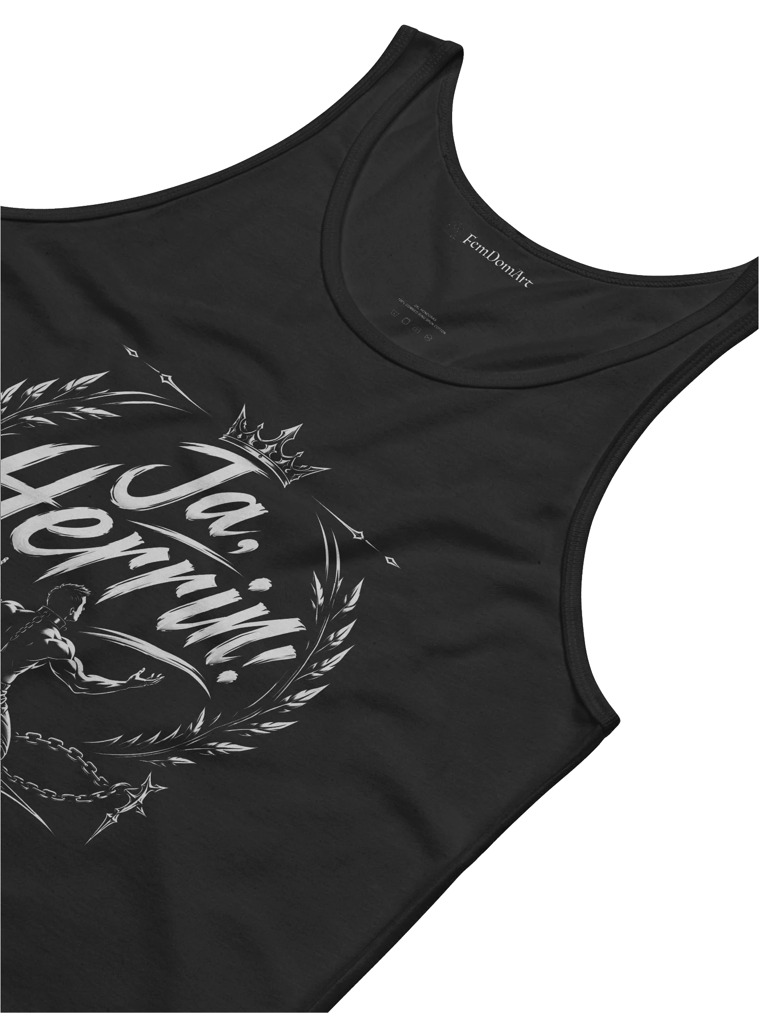 Ja, Herrin! – Geboren, um zu dienen | Dominantes Jersey Tank Top product image (5)