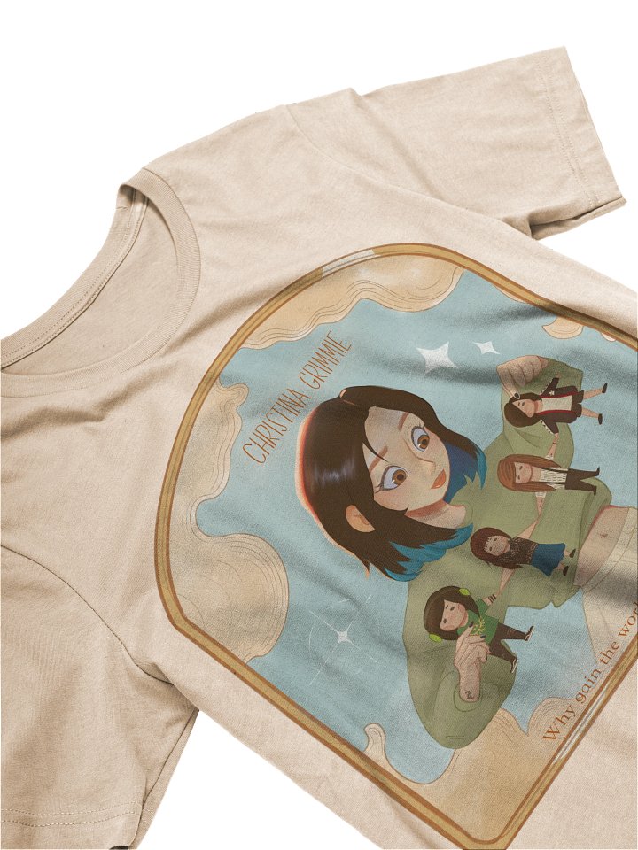 Why Gain The World If I Lose Myself by Michelle Bardon Tee product image (1)