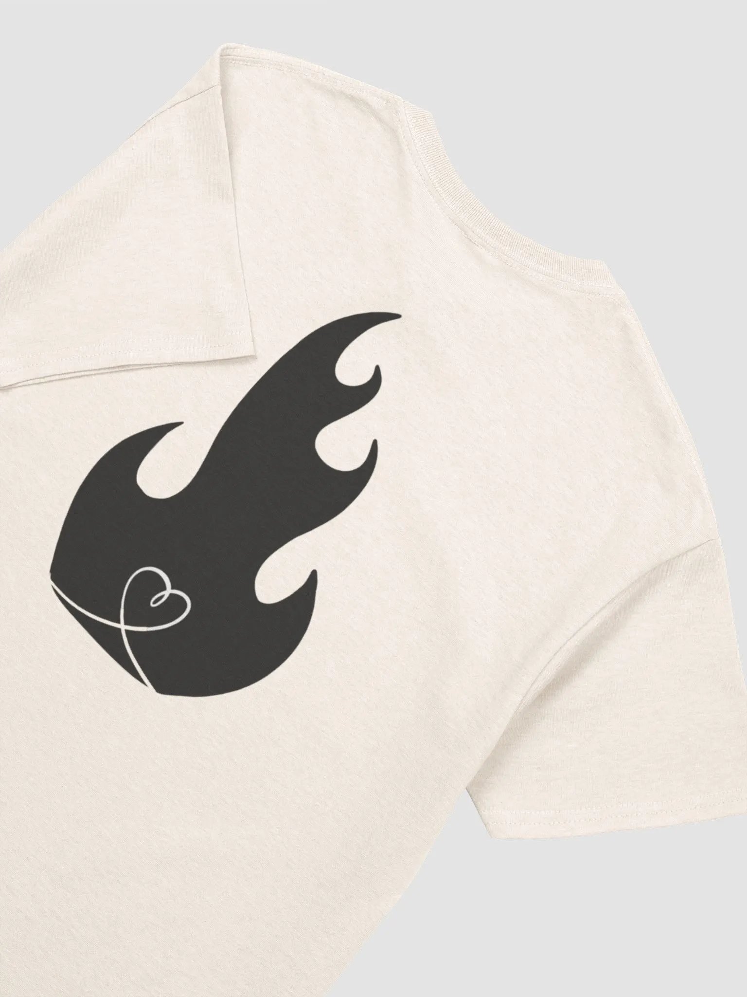Black Fire T-shirt Back product image (36)