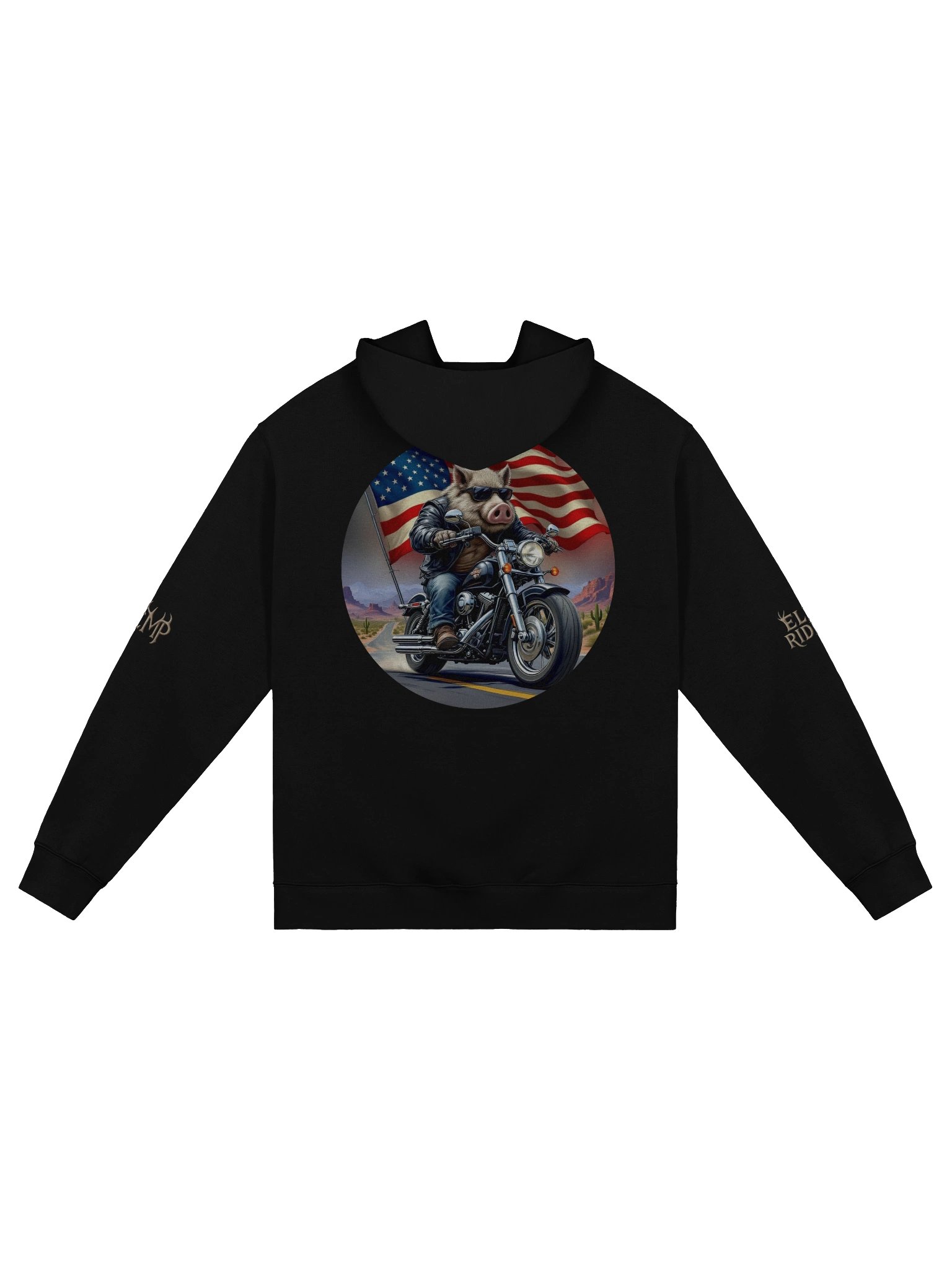 AEMP Antler Oversized Hoodie product image (2)