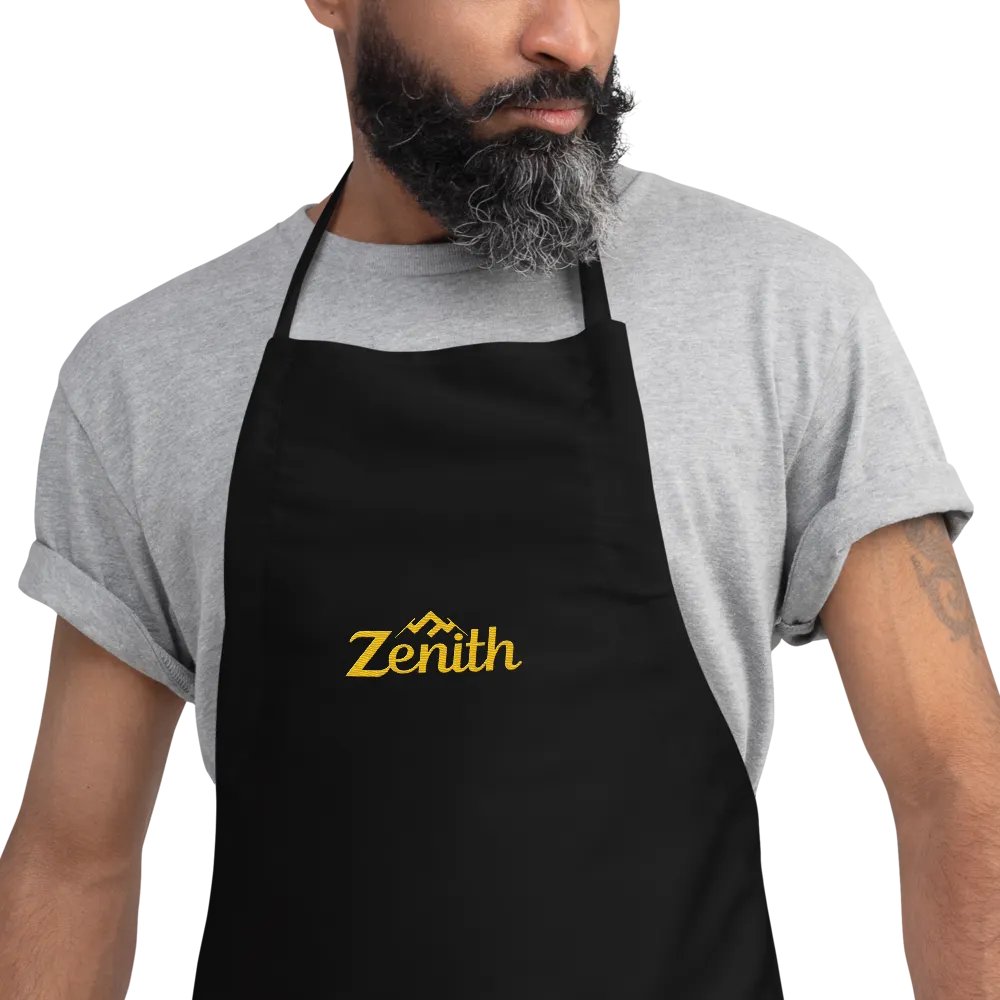 Zenith Embroidered Chef Apron product image (2)