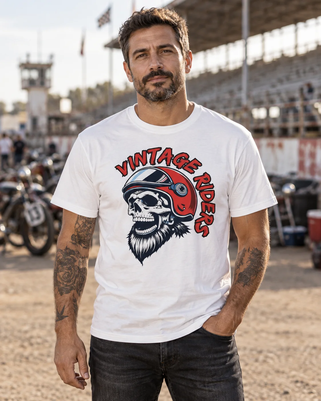 Bearded Skull — Gildan Unisex Softstyle Tee product image (1)