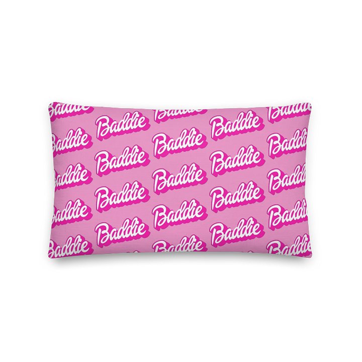 Baddie - (Pink) Pillow product image (2)