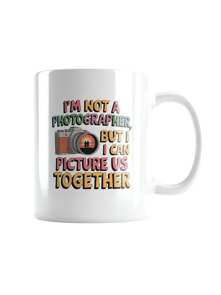 Photographer Valentine's Day Gift | I Can Picture Us Together Mug | Camera Love Pun Gift product image (2)