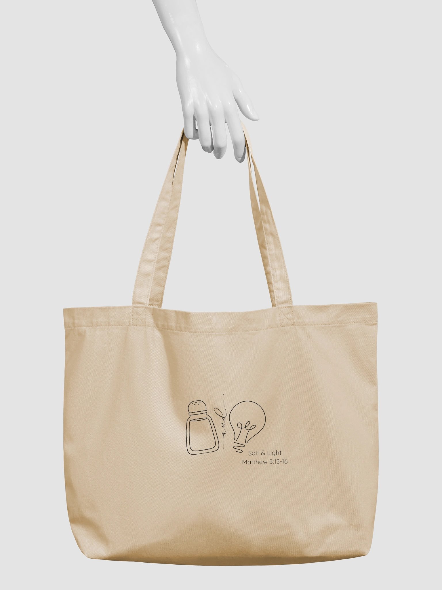 Salt & Light Tote Bag product image (3)