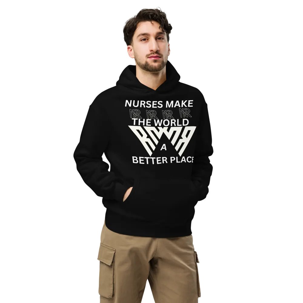 Tri-Wave Emblem Oversized Hoodie product image (7)