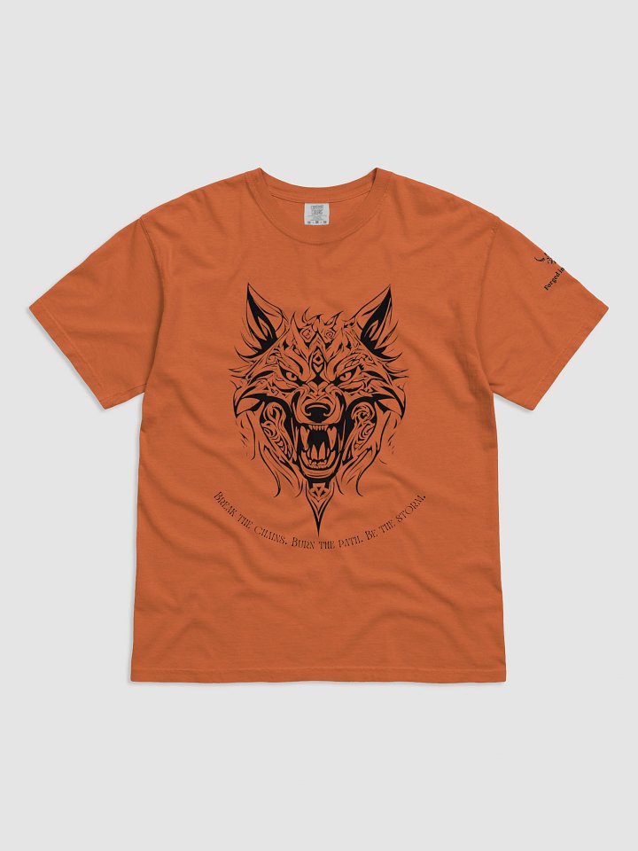 "Fenrir Unbound" – The Wolf of Ragnarok Tee | Forged In Valhalla product image (8)