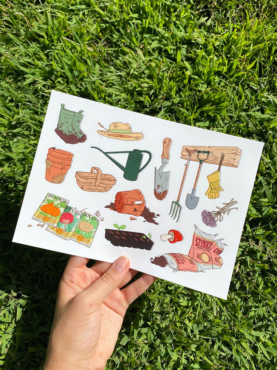 Garden Props - STICKER SET product image (3)
