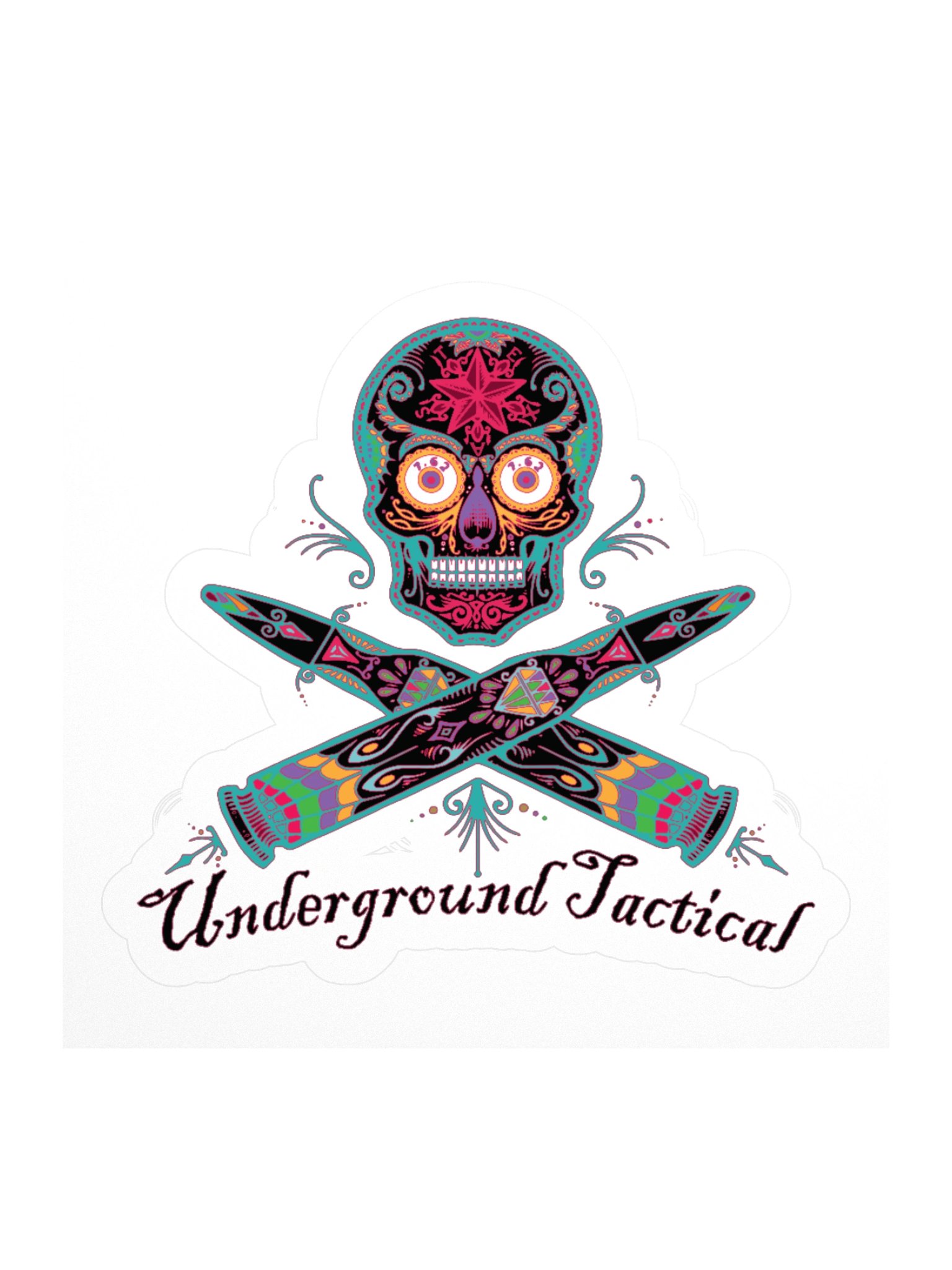 Underground Tactical color logo decal product image (2)