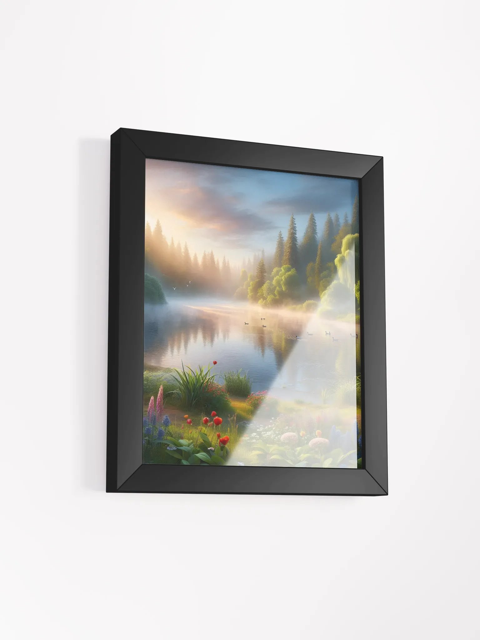 Morning Glow Matte Poster In Frame product image (26)